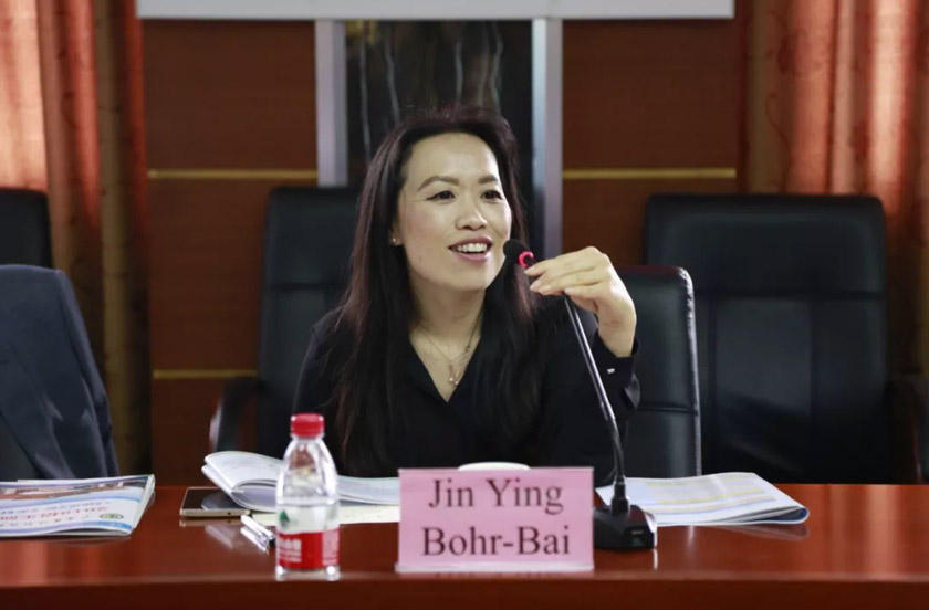 歐中文化經(jīng)濟教育交流協會主席JinYing Bohr-Bai